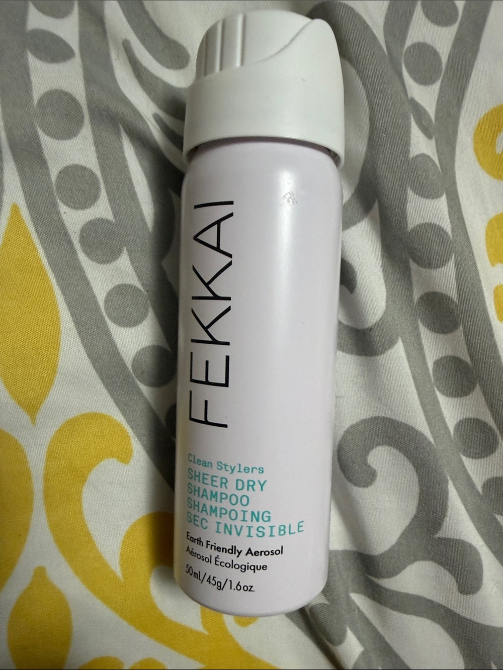 Fekkai Sheer Dry Shampoo — White Bottle